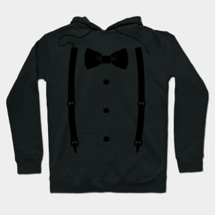 Bow Tie & Slacks (Black tie) Hoodie